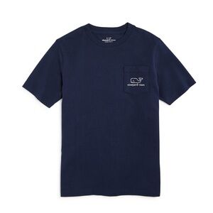 Vineyard Vines Boys Short Sleeve Tee - Size Small - Navy - NWT